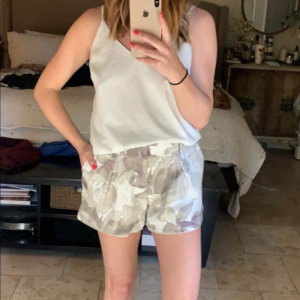 Tailored dress shorts